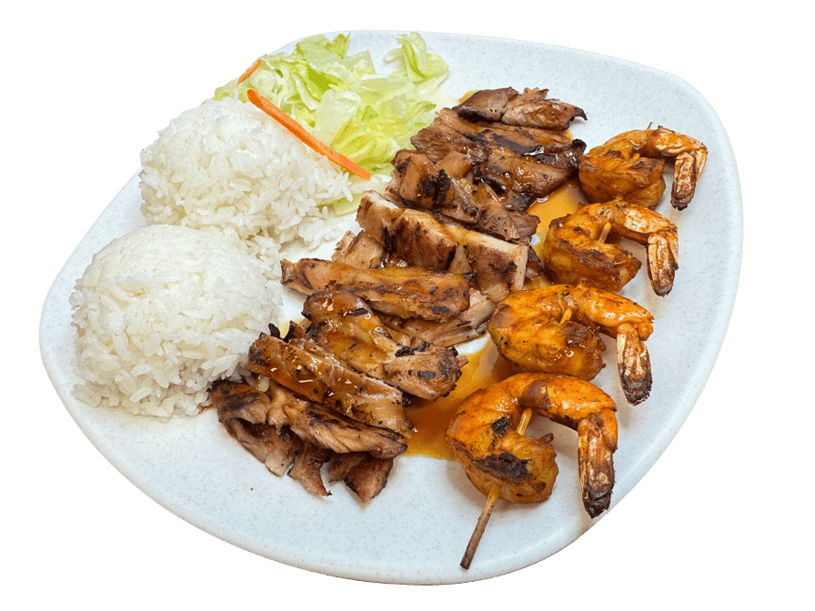 Chicken & shrimp Combo Teriyaki