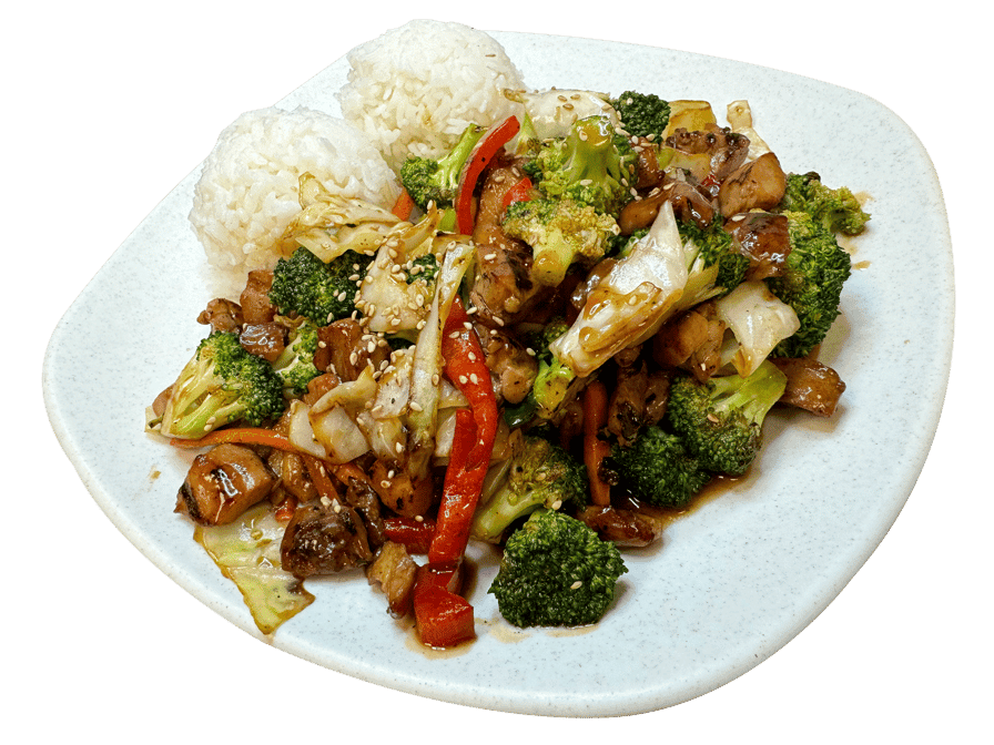 Triple Meat Stir Fry